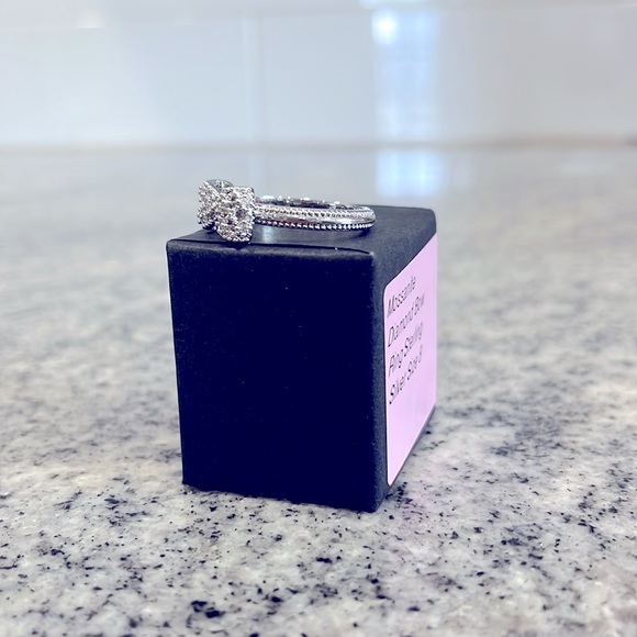 NWT Genuine💍Mossanite Diamond Bow Rings - Picture 11 of 11